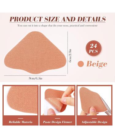Zhengmy 24 Set UV Sun Protection Nose Patches for Men and Women - Beige - Buy Online on GoSupps.com