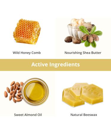 Honey Balm Luxury Lip Balm Perfect Overnight Lip Balm & Honeybalm Lip Balm Lip Seal for Dry Lips. Natural Beeswax Lip Balm Enriched Honey Balm UK Made. Honeybalm Lip Care - Buy Online on GoSupps.com