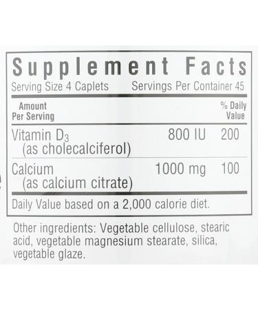 Bluebonnet Nutrition Calcium Citrate Vitamin D3 180 Caps - Bone Health Supplement - Buy Online on GoSupps.com