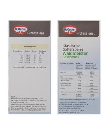Buy Dr. Oetker Professional Woodruff Jelly Powder 1kg - Premium Quality International Shipping - Buy Online on GoSupps.com