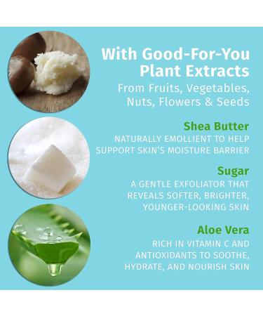 Hempz Candy Cane Lane Exfoliating Body Scrub - Limited Edition Holiday Sugar Scrub for Men & Women | Yummy 4 Oz Shower & Bath Care - Buy Online on GoSupps.com