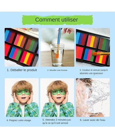  Dmuzsoih Paint Pigment Powder Face Paint Set Water Based Face Paint Water Soluble Pigment - 26 Colors Pigment Powder Face Kit - Buy Online on GoSupps.com