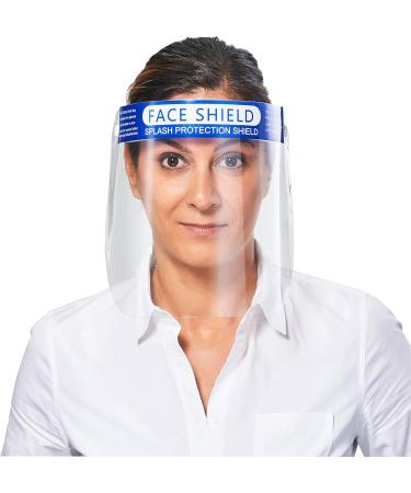 Pack of 2 Anti-Fog Face Shields with Comfortable Padding - Ultimate Spit Protection Visor for Safe Use - Buy Online on GoSupps.com