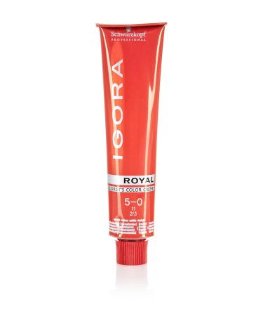 Buy Schwarzkopf IGORA ROYAL 5-0 - 60 ml | International Shipping Available | Top Hair Color Solution - Buy Online on GoSupps.com