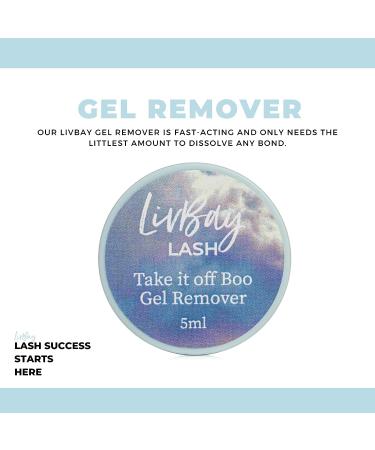 LivBay Gel Remover - Professional Eyelash Extensions Dissolver | Fast-Acting Formula | Essential Lash Supplies - Buy Online on GoSupps.com