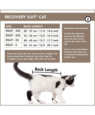 Buy Suitical Recovery Suit for Cats - XS Black Camouflage | International Shipping Available - Buy Online on GoSupps.com