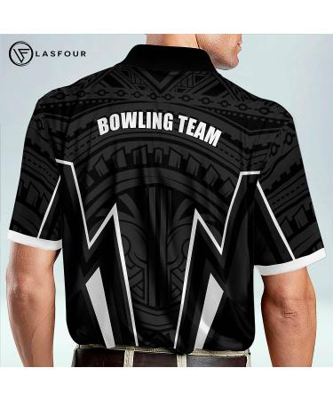 LASFOUR Custom USA Bowling Shirts with Name - Eagles Bowling Jerseys | Patriotic Team Apparel for Men and Women - Buy Online on GoSupps.com