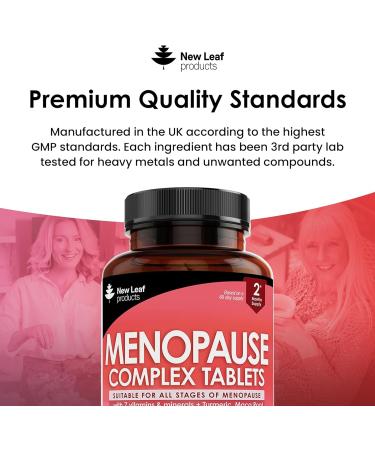 Menopause Supplements with Turmeric, Ashwagandha, Maca - 120 Tablets - Supports All Stages of Menopause - Buy Online on GoSupps.com