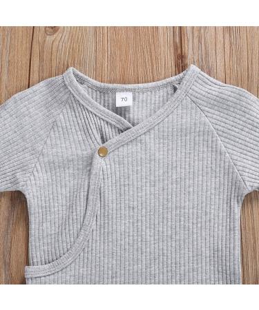 Verve Jelly Newborn Knit Nightgown Sleeper with Hat for Baby - Unisex Grey - Buy Online on GoSupps.com