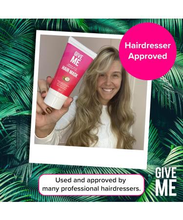 Argan & Coconut Oil Hair Mask Treatment for Dry, Damaged Hair | Give Me Cosmetics - Buy Online on GoSupps.com