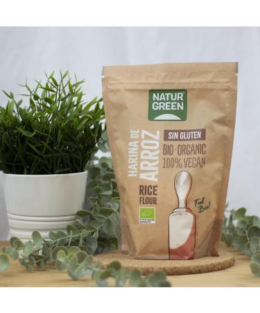 NATURGREEN HARINA DE ARROZ 500gr. BIO soin con u pour une utilisation r guli re convient ceux qui recherchent un produit fiable au quotidien poids 500 g et associe fonctionnalit pratique et sen 500 g (Lot de 1) - Buy Online on GoSupps.com