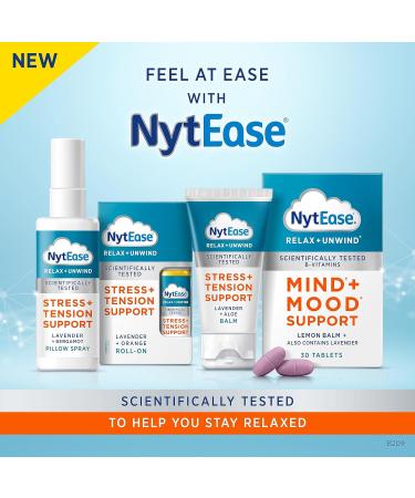 NytEase Roll-On 10ml - Stress and Tension Support with Jojoba Oil and Bergamot Lavender Blend - Buy Online on GoSupps.com