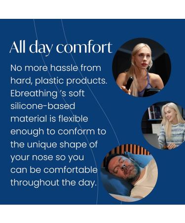 Soft Nasal Dilators for Sleeping | Comfortable Deviated Septum Corrector & Anti-Snore Device | Trial Pack for Breathing Relief & Nasal Congestion - Buy Online on GoSupps.com
