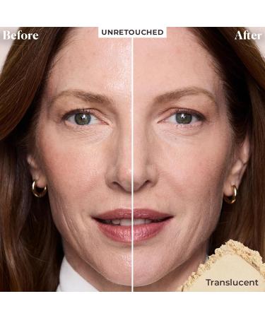 Laura Mercier Tinted Moisturizer Blurred Matte with SPF 30 24HR+ Shine Control Shade 3N Sand and Translucent Loose Setting Powder 24HR Shine Control Infused with Vitamins C + E Shade Translucent - Buy Online on GoSupps.com