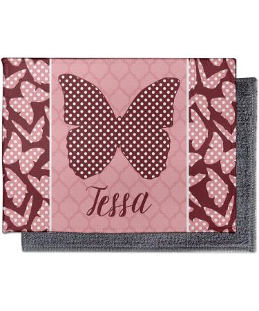 Personalized Polka Dot Butterfly Microfiber Screen Cleaner | YouCustomizeIt | International Shipping - Buy Online on GoSupps.com