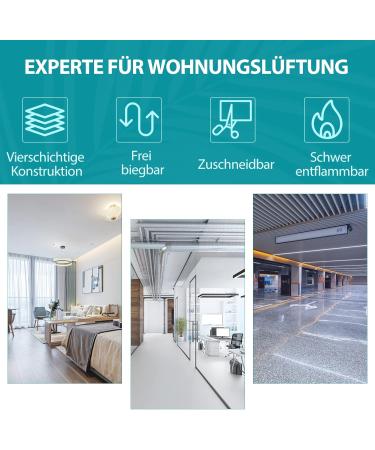 HG Power Exhaust Hose 75mm - 5m Flexible PVC Aluminum Tube for Sound Insulated Ventilation | Heat Insulation Exhaust Air Tube - Buy Online on GoSupps.com