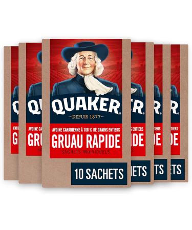Quaker Quick Oats Multi-Pack 300g (Pack of 6) - Buy Online on GoSupps.com