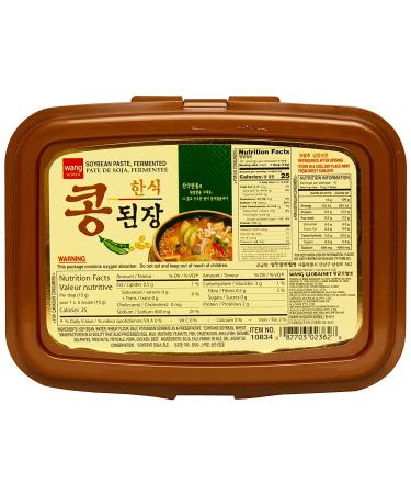 Wang Korean Traditional Doenjang Fermented Soybean Paste 1.1 lb - Authentic Korean Flavor - Buy Online on GoSupps.com