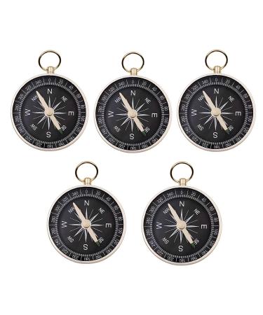 JZK 5 x 44mm small aluminum alloy compass with loop on top for key ring trailer birthday party preferred gifts for children - Buy Online on GoSupps.com
