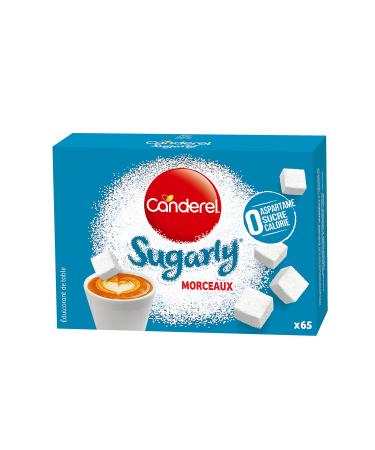 Canderel Sugarly - Box of 65 Pieces - Zero Calorie, Zero Sugar - Sweetener | 130g