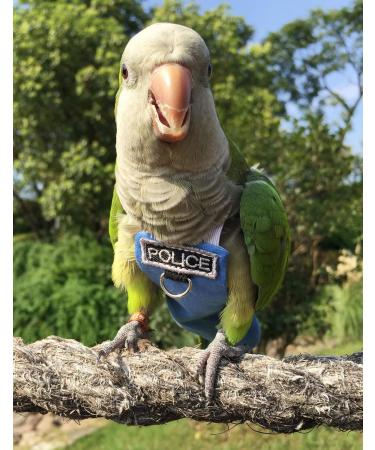 HEZHUO Bird Clothes Parrot diapers bird flight suits reusable waterproof diapers pet bird supplies POLI (M) - Buy Online on GoSupps.com