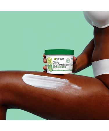 Garnier Nourishing Body Care - Ultra Hydrating Body Butter with Avocado & Omega 6 for Dry Skin - Long-Lasting Moisture (380ml) - Buy Online on GoSupps.com