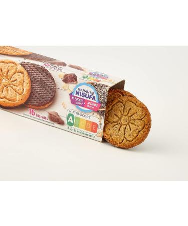 Dukan Diet Oat Bran Cookies with Chocolate & Chia Seeds - 5.7 oz | Healthy Snack Option - Buy Online on GoSupps.com