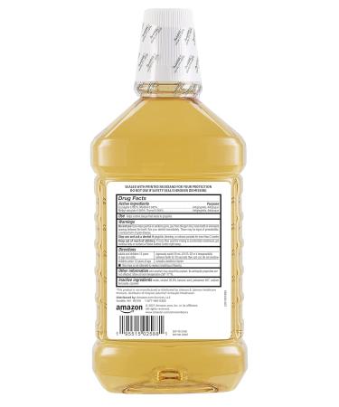Amazon Basics Antiseptic Mouthwash Original Flavor 1.5 Liter 50.7 ounce (Pack of 4) (Previously Solimo) - Buy Online on GoSupps.com