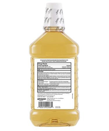 Amazon Basics Antiseptic Mouthwash - Original Flavor, 1.5L (50.7 Fl Oz) - 1-Pack - Buy Online on GoSupps.com