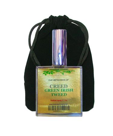 IMPRESSION of Green Irish Tweed with Similar Notes to Original Fragrance. Our Premium VERSION Scent Not Original Brand Parfum Spray 1.7oz