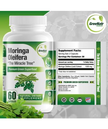 Magnesium Supplement with Glycinate Citrate Malate & Oxide Plus Moringa Oleifera with Vitamin C Omega 3 & Amino Acids - Boosts Energy Mood Memory - Buy Online on GoSupps.com