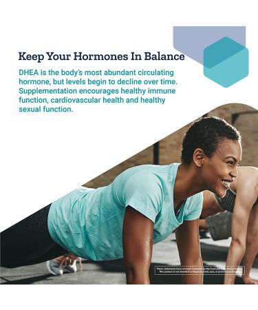 Life Extension DHEA 100 mg - 60 Vegetarian Capsules for Hormonal Balance - Buy Online on GoSupps.com