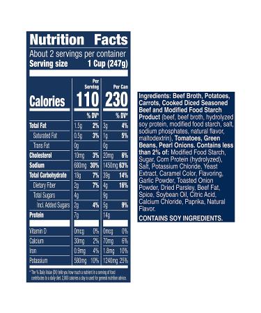 Progresso Rich & Hearty Beef Pot Roast Soup 18.5 oz | Country Vegetables | Buy Online - Buy Online on GoSupps.com