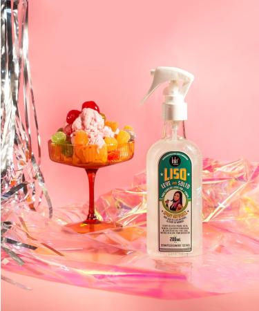 Lola From Rio - Liso Leve and Solto - Spray Anti-Frizz Reduces Frizz for Straight Hair Thermo-Activated 6.76 Fl Oz - Buy Online on GoSupps.com