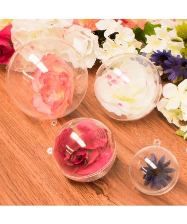 Clear Acrylic Bath Bomb Mold Shells - 80mm 12 Pack Kit by Super Z Outlet - Buy Online on GoSupps.com