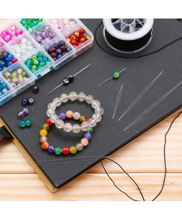 Willbond Big Eye Beading Needles Set - 30 Pieces Stainless Beading Needles for Jewelry Making - Buy Online on GoSupps.com