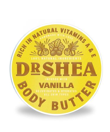 Schimmer Vanilla - Dr.Shea.Super soft moisturizer.Untraffinated organic shore.Body hair.Dry skin anti-aging natural UV filter eczema and more advantages. - Buy Online on GoSupps.com