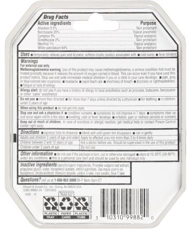 Orajel Cold Sore Treatment Bundle with Abreva Rapid Relief Cream 0.105 oz and 1 Tube 3 Grams - Buy Online on GoSupps.com