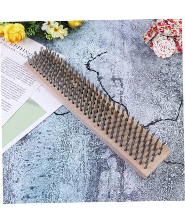 Gleavi 1 STK Weed Remover Tool - Root Remover Floor Scrubber & Steel Wire Brush for Terrace Cleaning - International Shipping Available - Buy Online on GoSupps.com