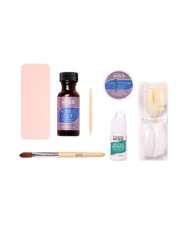 Kiss French Acrylic Sculpture Kit - 2 Pack | 2 Count - Professional Nail Art Set - Buy Online on GoSupps.com