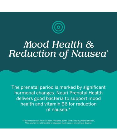 Nouri Prenatal Health Probiotic and Omega Capsules - Digestive and Nutrient Support for Mom & Baby - 30 Day Supply - Buy Online on GoSupps.com