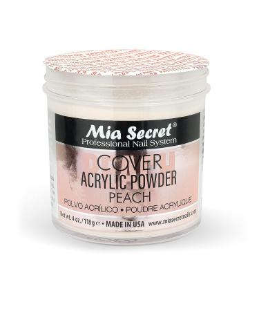 Mia Secret Acrylic Powder Cover Peach 4 oz. - Professional Nail Salon Quality - Buy Online on GoSupps.com