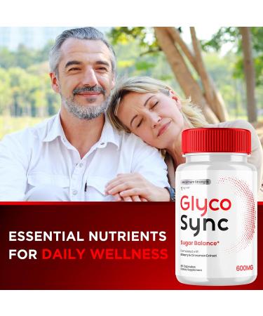 (2 Pack) Glyco Sync Capsules Official Glyco Sync Balance Pills with All Natural Ingredients Advanced Formula GlycoSync Joint Health and Wellness Support Max Strength for Men & Women (120 Capsules) - Buy Online on GoSupps.com
