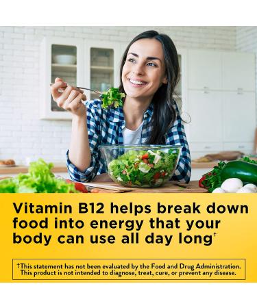 Nature Made Extra Strength Vitamin B12 3000 mcg Softgels - Energy Metabolism Support - 60 Day Supply - Buy Online on GoSupps.com