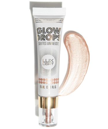 EDDIE FUNKHOUSER Luxlight Glow Drops Liquid Highlighter Makeup, Illuminator for Radiant Skin