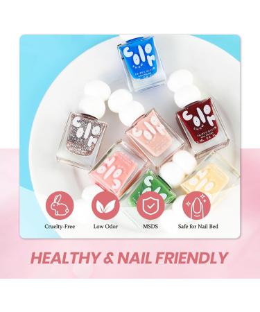  MEITREND Red nail polish - 12 ml - Water-based - Non-toxic - Quick-drying - Premium quality and long-lasting - Red - Buy Online on GoSupps.com
