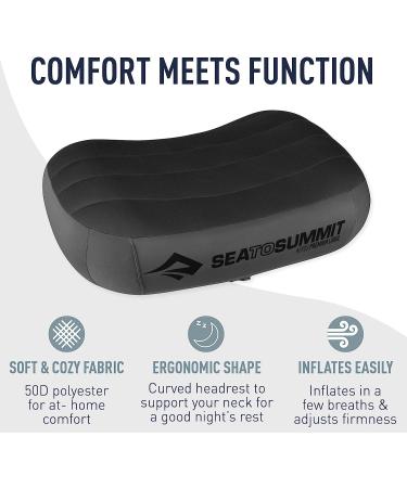 Sea to Summit Aeros Premium Inflatable Travel Pillow - Large (16.5 x 11) Magenta - Buy Online on GoSupps.com