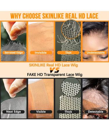 BEEOS 13x6 SKINILIKE Real HD Lace Frontal Only Small Knot Pre-plucked Vivid Hairline Straight Human Hair Frontal 18 Inch 13x6 HD Lace Fronal 18 Inch - Buy Online on GoSupps.com