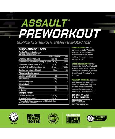 Muscle Pharm Combat 4lb Chocolate Protein and MusclePharm Assault Blue Raspberry Pre-Workout - Buy Online on GoSupps.com