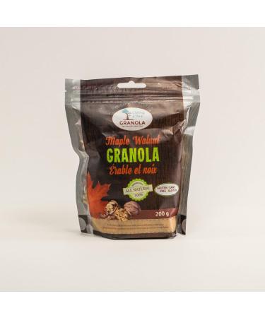 Living Alive Gluten Free Granola-Maple Walnut (200 g) 200 g (Pack of 1)